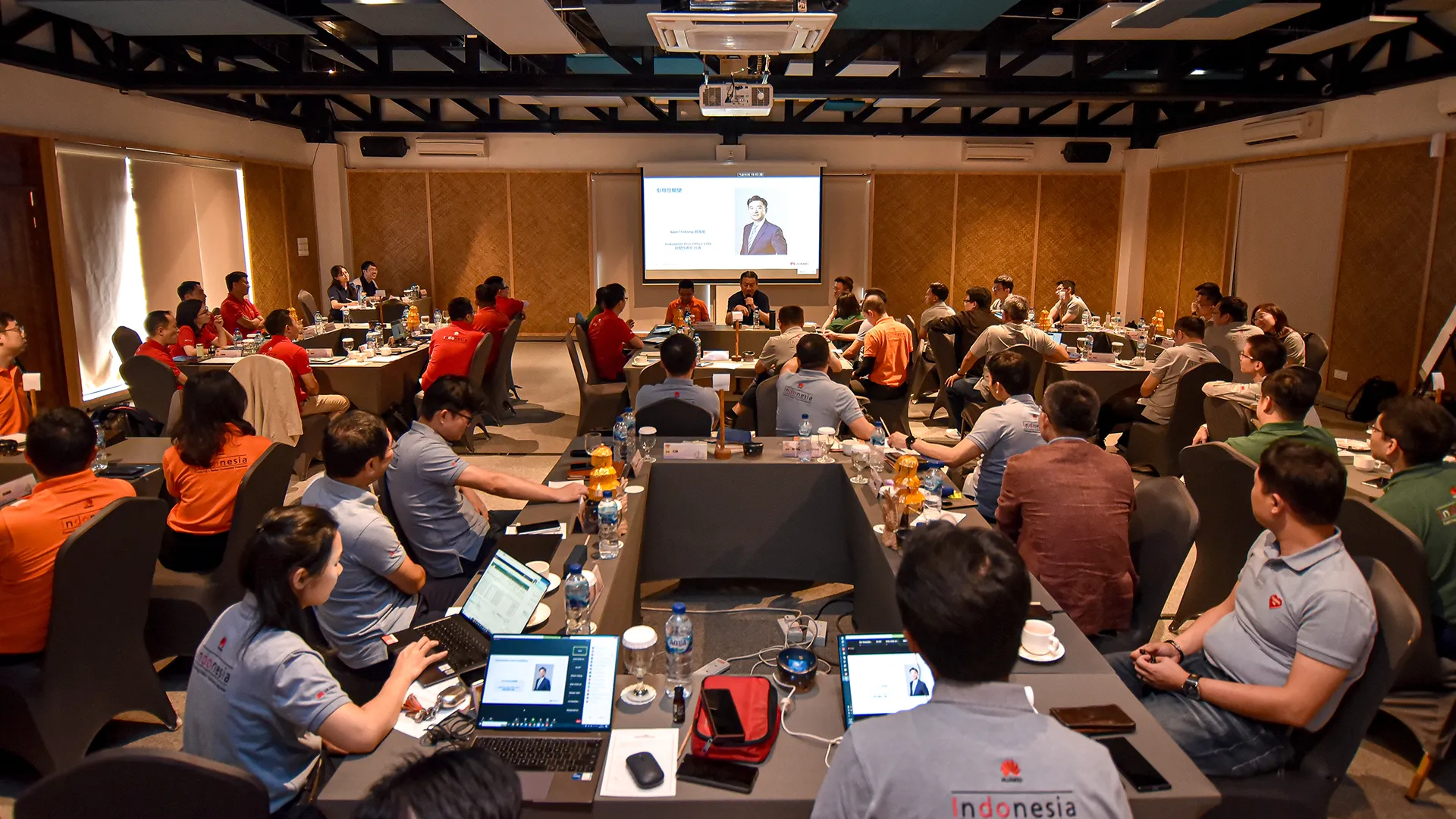 Professional MICE event setup by Core Natives