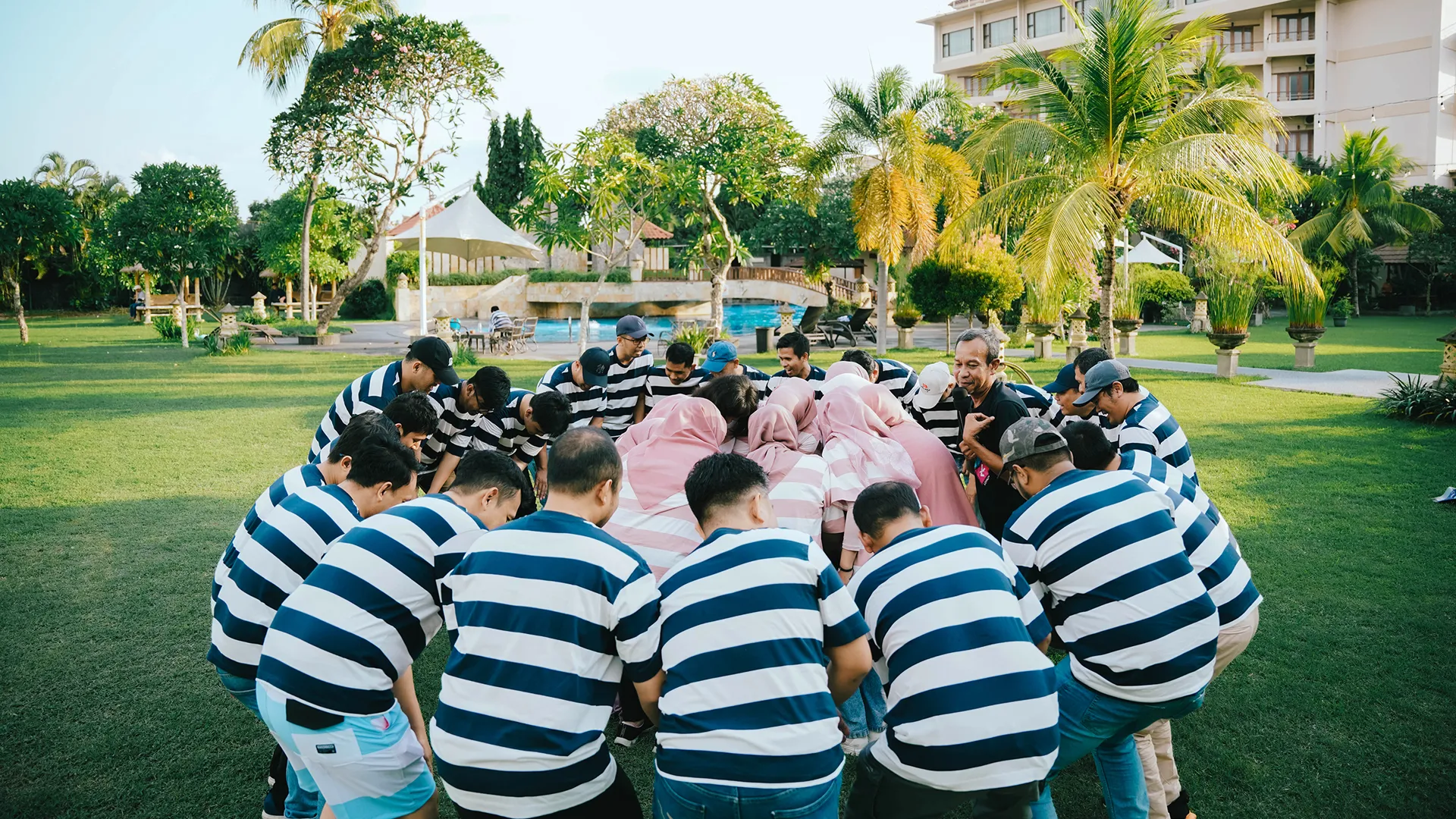 Effective team building session by Core Natives